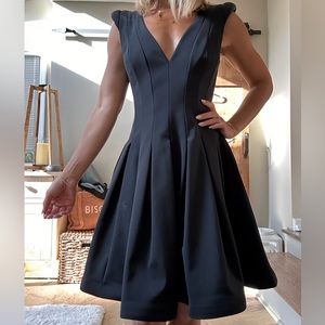 Halston Heritage Black Dress